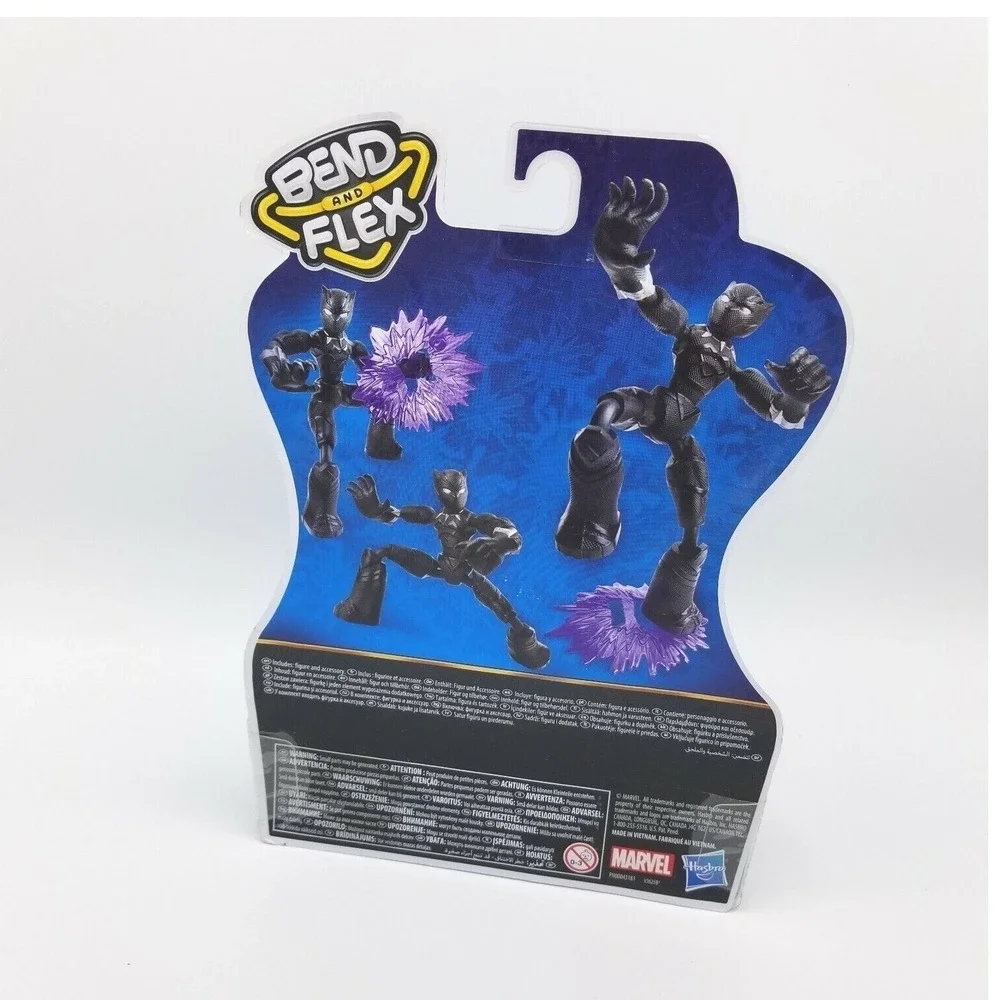 Hasbro Avengers Marvel Bend and Flex Black Panther 6